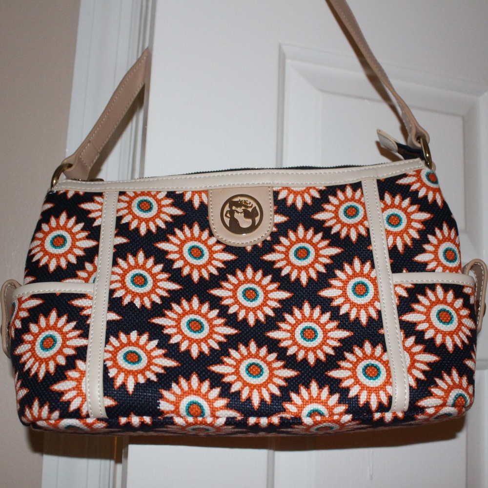 Spartina 449 Purse in Flower Print